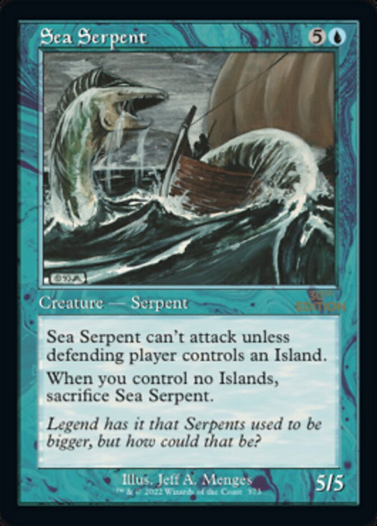Sea Serpent (Retro Frame) (30A-373) - 30th Anniversary Edition