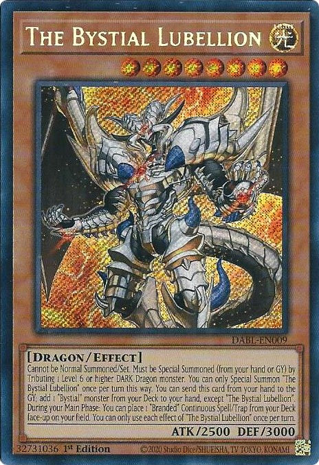 The Bystial Lubellion [DABL-EN009] Secret Rare | The CG Realm