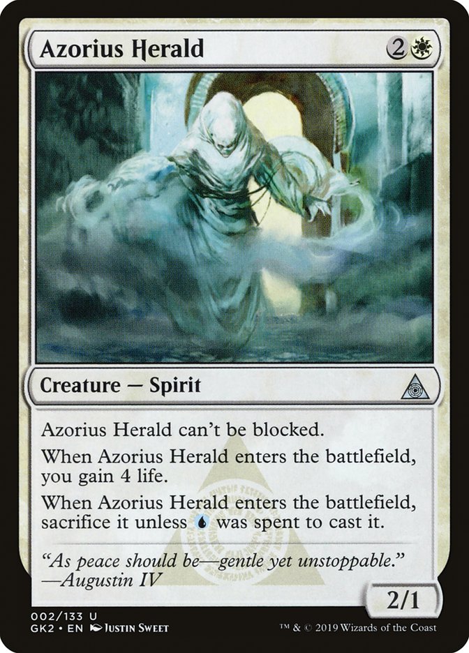 Azorius Herald [Ravnica Allegiance Guild Kit] | The CG Realm