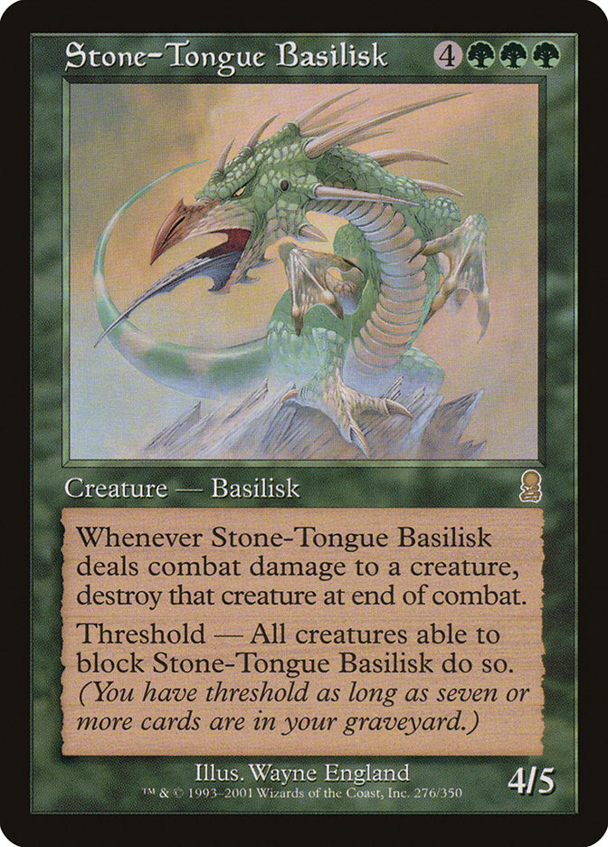 Stone-Tongue Basilisk [Odyssey] | The CG Realm