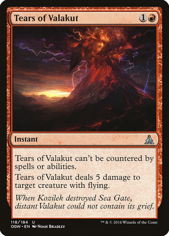 Tears of Valakut [Oath of the Gatewatch] | The CG Realm