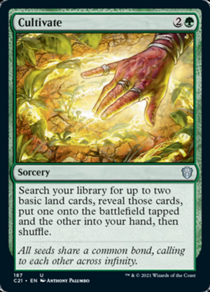 Cultivate [Commander 2021] | The CG Realm