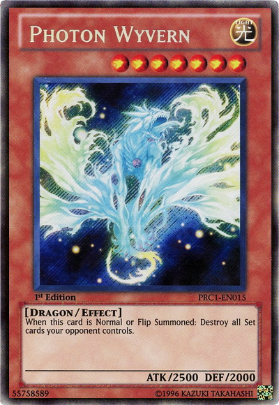 Photon Wyvern [PRC1-EN015] Secret Rare | The CG Realm