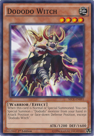 Dododo Witch [SECE-EN091] Common | The CG Realm