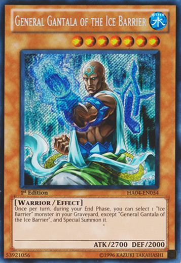 General Gantala of the Ice Barrier [HA04-EN054] Secret Rare | The CG Realm