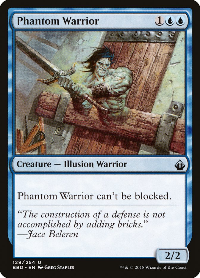 Phantom Warrior [Battlebond] | The CG Realm