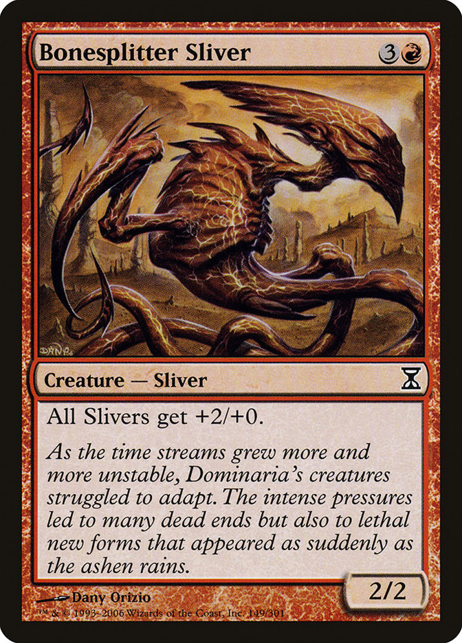 Bonesplitter Sliver [Time Spiral] | The CG Realm