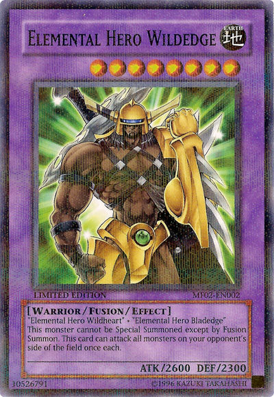 Elemental Hero Wildedge [MF02-EN002] Rare | The CG Realm