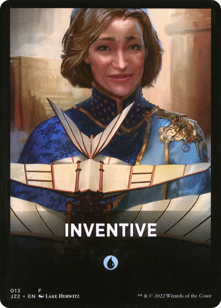 Inventive Theme Card [Jumpstart 2022 Front Cards] | The CG Realm