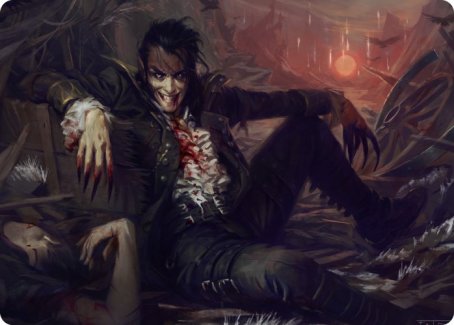 Arrogant Outlaw Art Card [Innistrad: Midnight Hunt Art Series] | The CG Realm