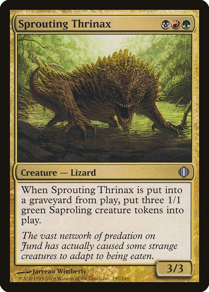 Sprouting Thrinax [Shards of Alara] | The CG Realm