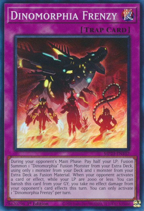 Dinomorphia Frenzy [MP23-EN107] Super Rare | The CG Realm