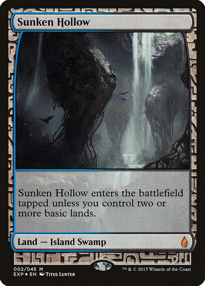 Sunken Hollow [Zendikar Expeditions] | The CG Realm