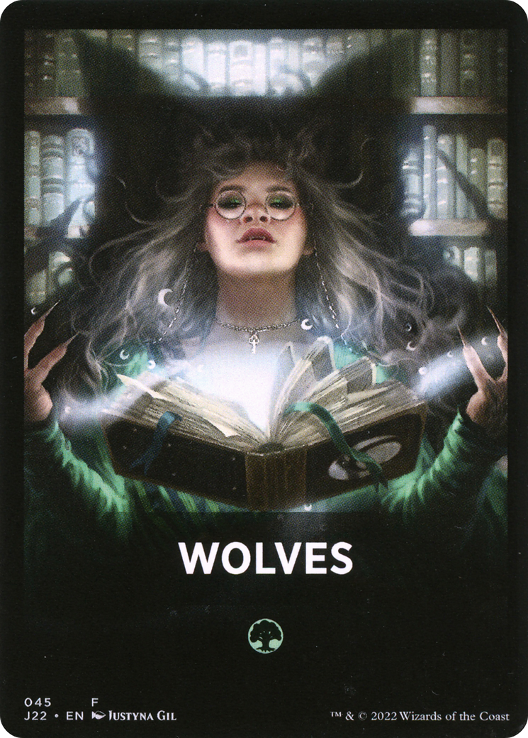 Wolves Theme Card [Jumpstart 2022 Front Cards] | The CG Realm