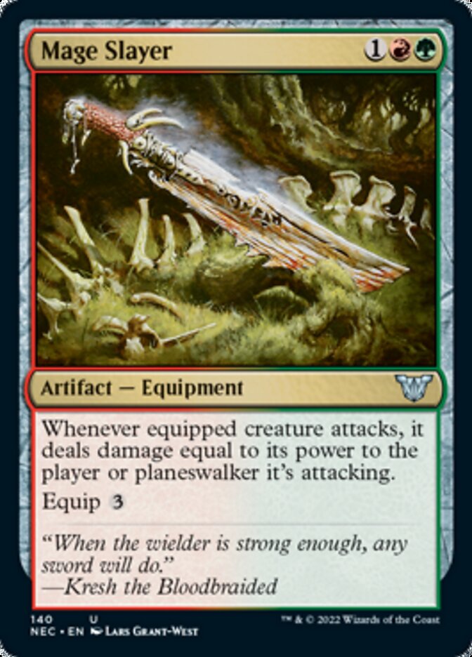 Mage Slayer [Kamigawa: Neon Dynasty Commander] | The CG Realm