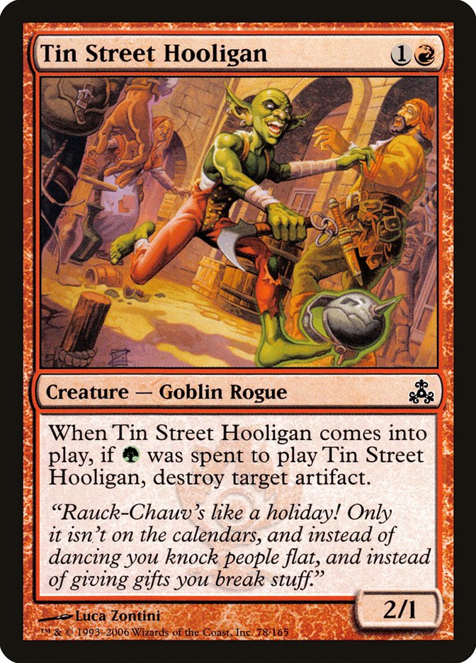 Tin Street Hooligan [Guildpact] | The CG Realm