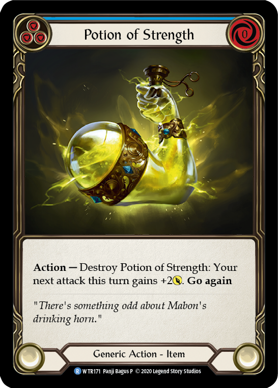 Potion of Strength [U-WTR171] (Welcome to Rathe Unlimited)  Unlimited Rainbow Foil | The CG Realm