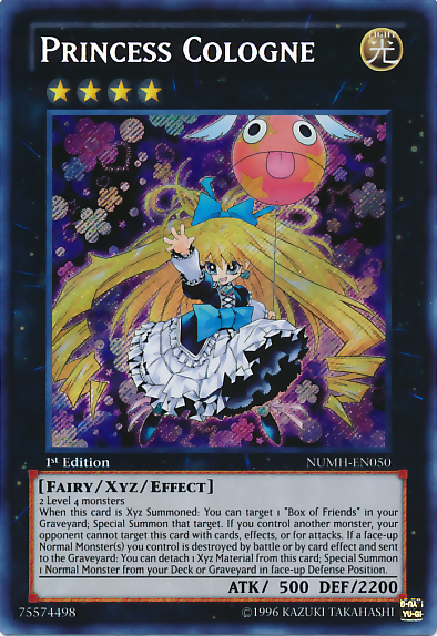 Princess Cologne [NUMH-EN050] Secret Rare | The CG Realm