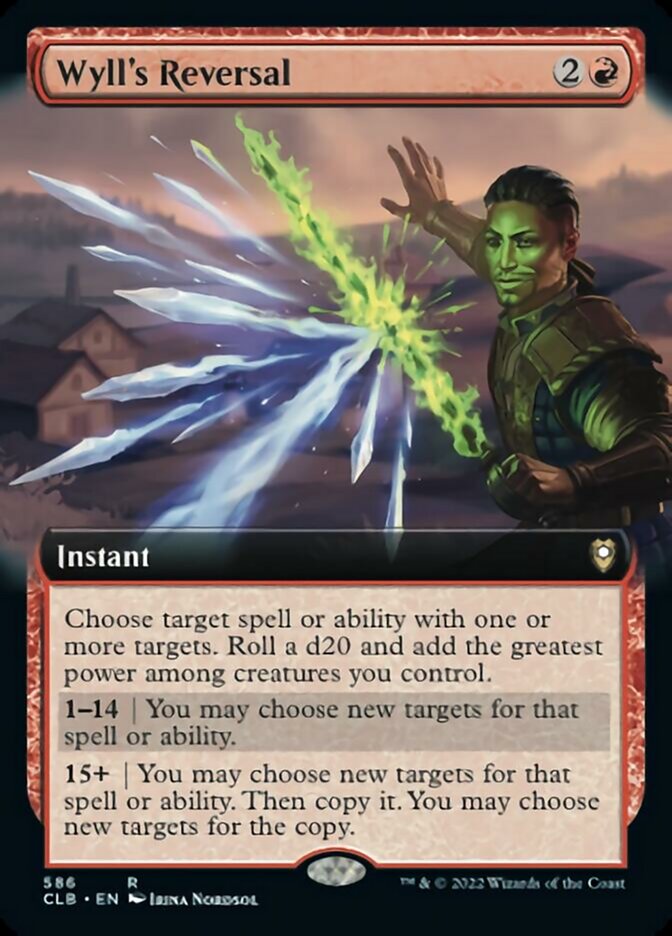 Wyll's Reversal (Extended Art) [Commander Legends: Battle for Baldur's Gate] | The CG Realm
