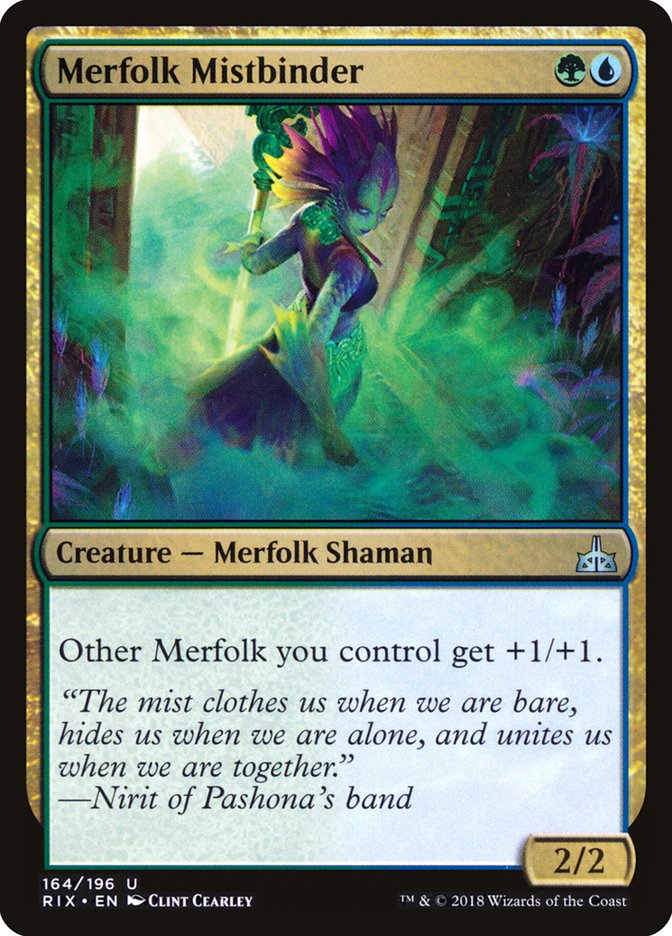 Merfolk Mistbinder [Rivals of Ixalan] | The CG Realm