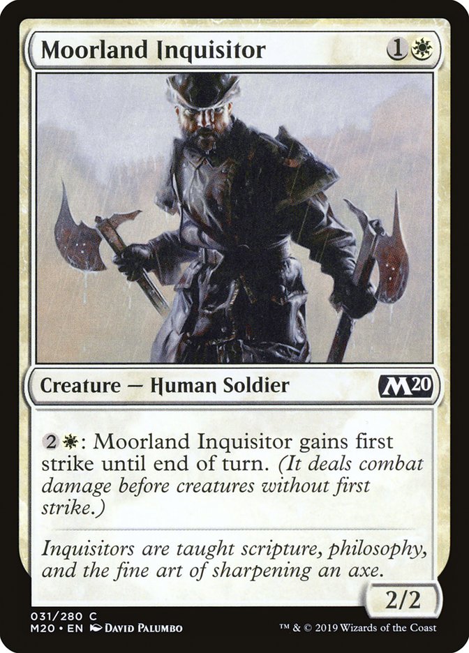 Moorland Inquisitor [Core Set 2020] | The CG Realm