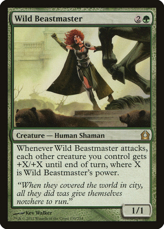 Wild Beastmaster [Return to Ravnica] | The CG Realm
