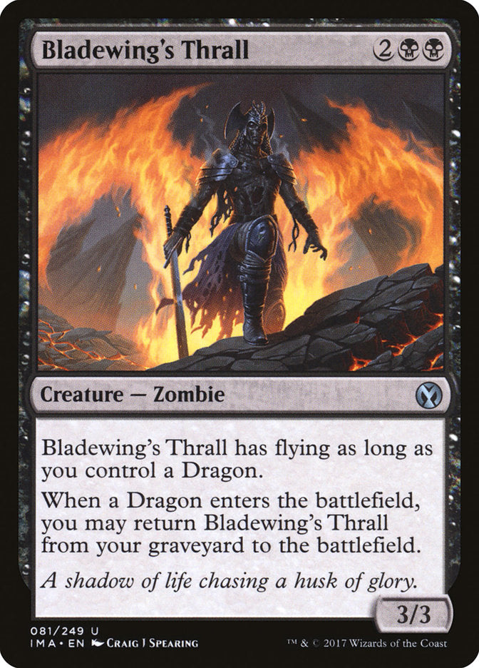 Bladewing's Thrall [Iconic Masters] | The CG Realm