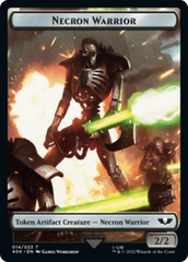 Necron Warrior // Insect Double-Sided (Surge Foil) [Warhammer 40,000 Tokens] | The CG Realm