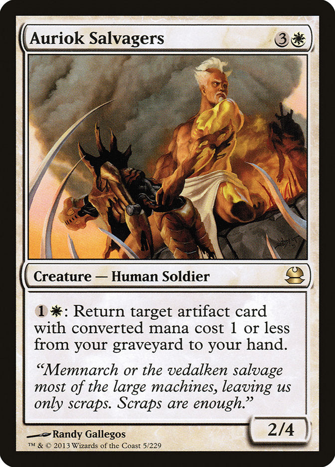 Auriok Salvagers [Modern Masters] | The CG Realm