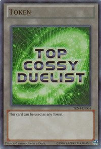 Top Ranked COSSY Duelist Token (Green) [TKN4-EN004] Ultra Rare | The CG Realm
