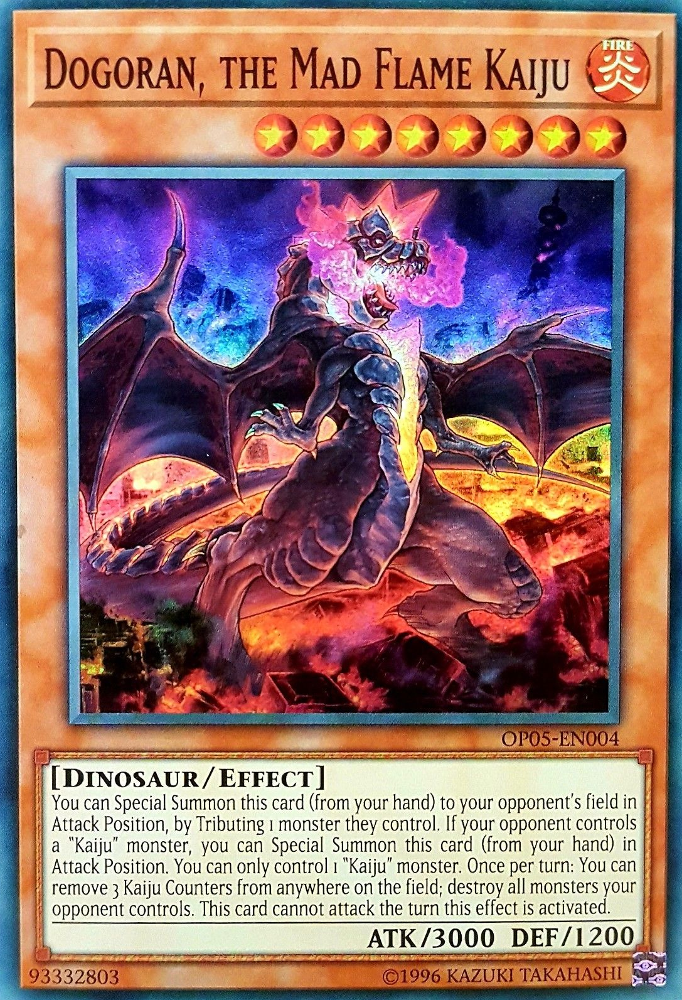 Dogoran, the Mad Flame Kaiju [OP05-EN004] Super Rare | The CG Realm