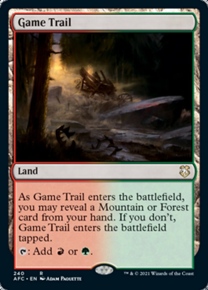 Game Trail [Dungeons & Dragons: Adventures in the Forgotten Realms Commander] | The CG Realm