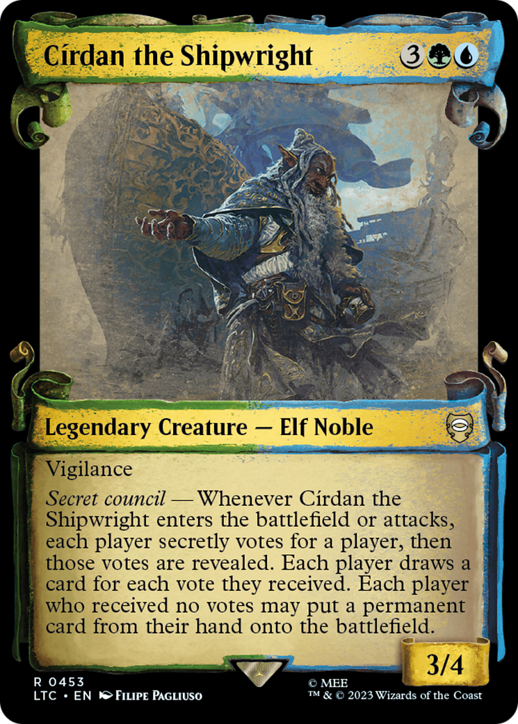 Cirdan the Shipwright [The Lord of the Rings: Tales of Middle-Earth Commander Showcase Scrolls] | The CG Realm