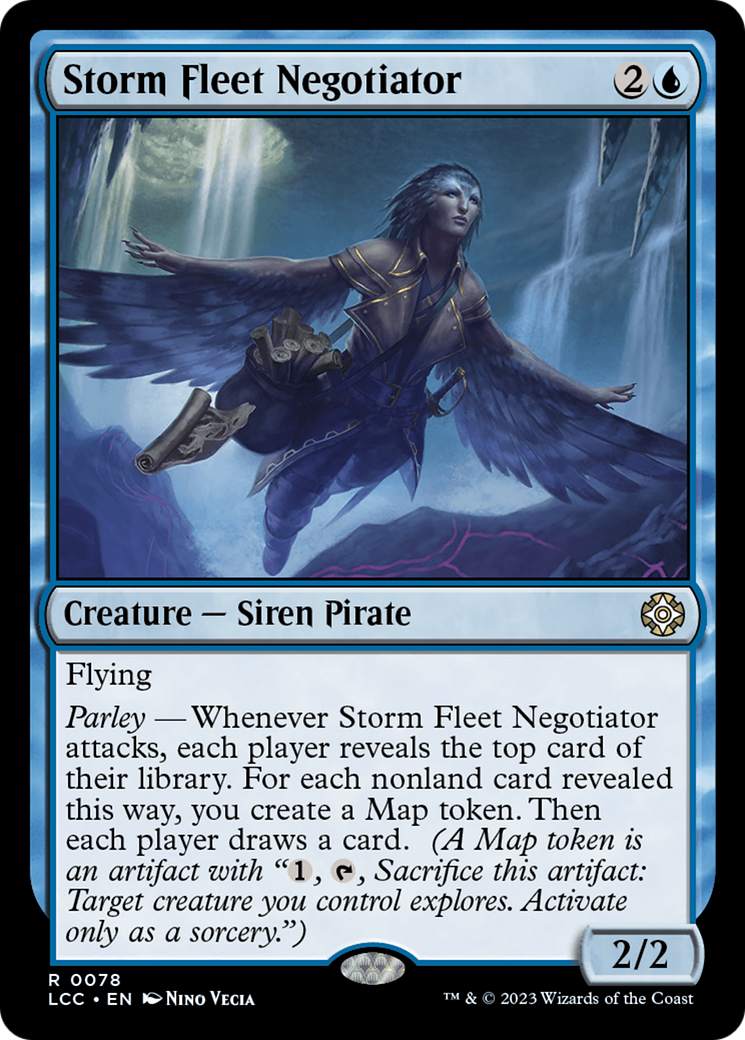 Storm Fleet Negotiator [The Lost Caverns of Ixalan Commander] | The CG Realm