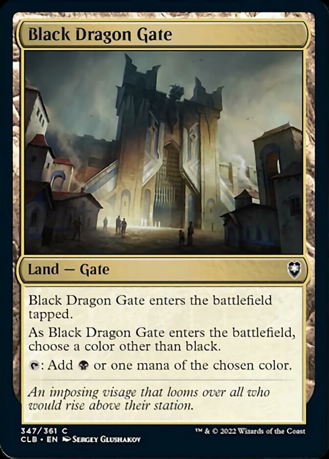 Black Dragon Gate [Commander Legends: Battle for Baldur's Gate] | The CG Realm
