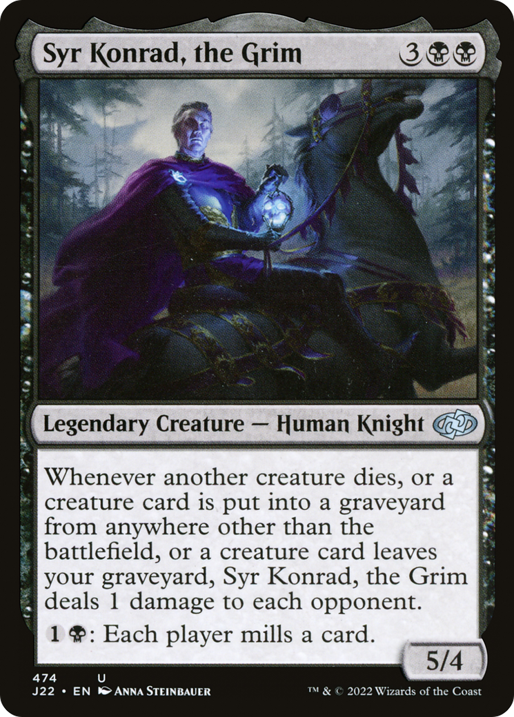 Syr Konrad, the Grim [Jumpstart 2022] | The CG Realm