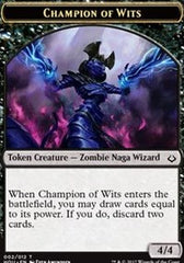 Champion of Wits // Warrior Double-Sided Token [Hour of Devastation Tokens] | The CG Realm