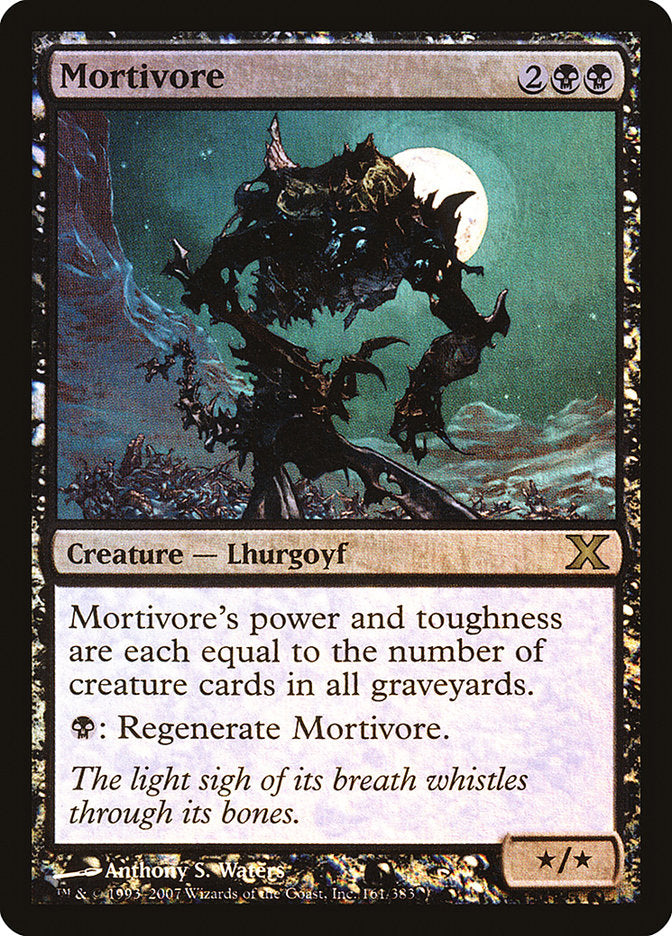 Mortivore (Premium Foil) [Tenth Edition] | The CG Realm