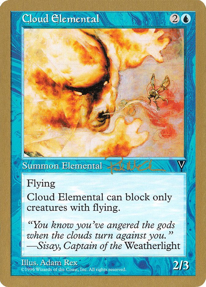 Cloud Elemental (Paul McCabe) [World Championship Decks 1997] | The CG Realm
