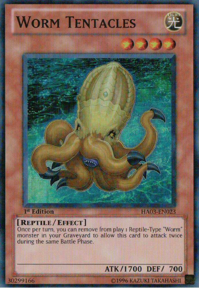 Worm Tentacles [HA03-EN023] Super Rare | The CG Realm