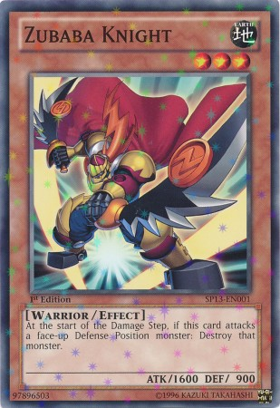 Zubaba Knight [SP13-EN001] Starfoil Rare | The CG Realm