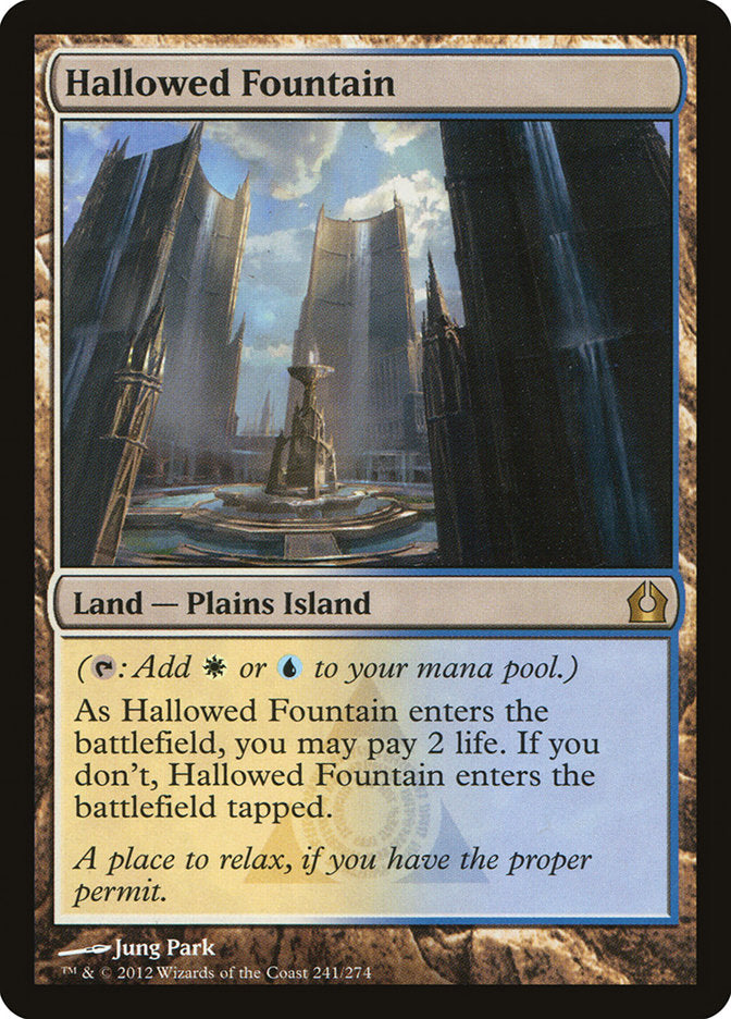 Hallowed Fountain [Return to Ravnica] | The CG Realm