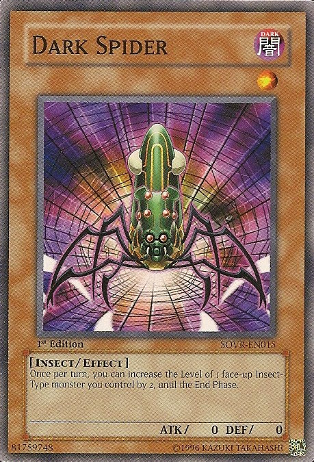 Dark Spider [SOVR-EN015] Common | The CG Realm