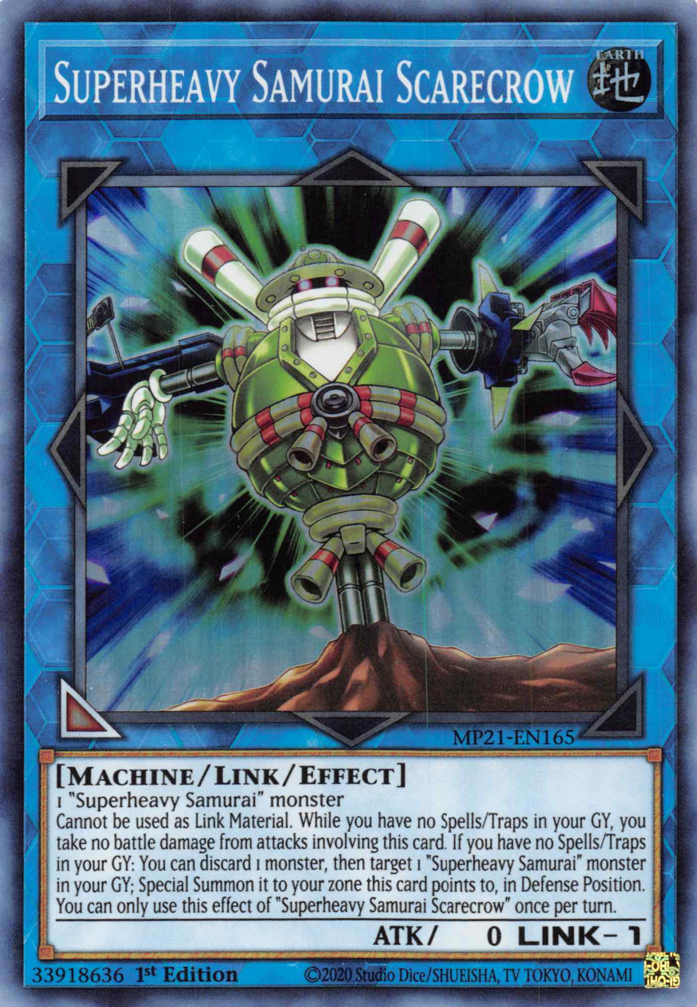 Superheavy Samurai Scarecrow [MP21-EN165] Super Rare | The CG Realm