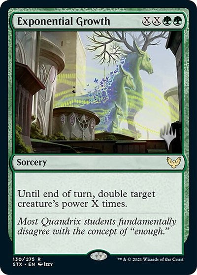 Exponential Growth (Promo Pack) [Strixhaven: School of Mages Promos] | The CG Realm