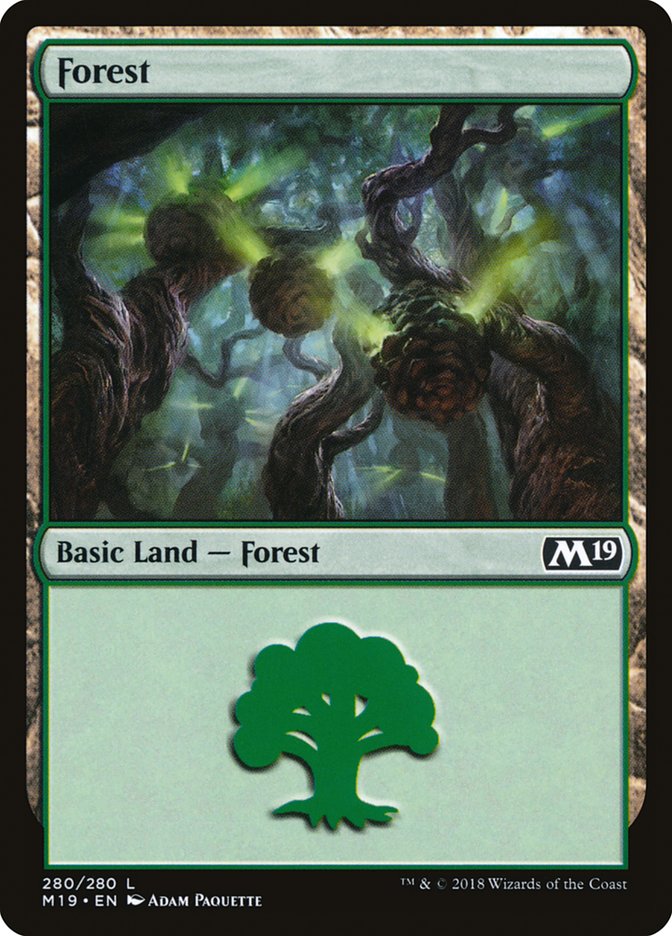 Forest (280) [Core Set 2019] | The CG Realm