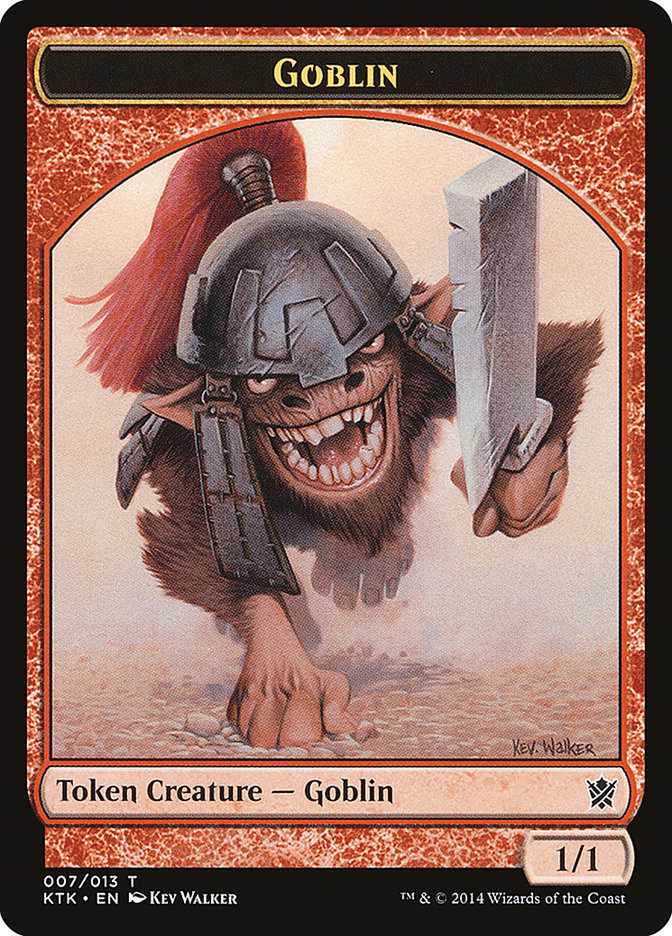 Goblin Token [Khans of Tarkir Tokens] | The CG Realm