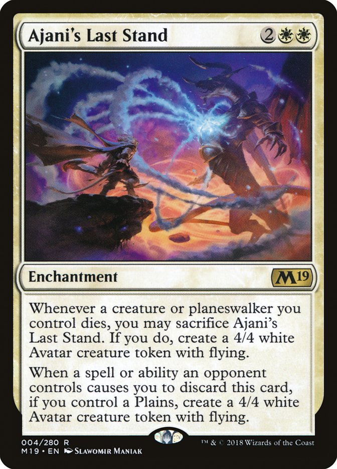 Ajani's Last Stand [Core Set 2019] | The CG Realm