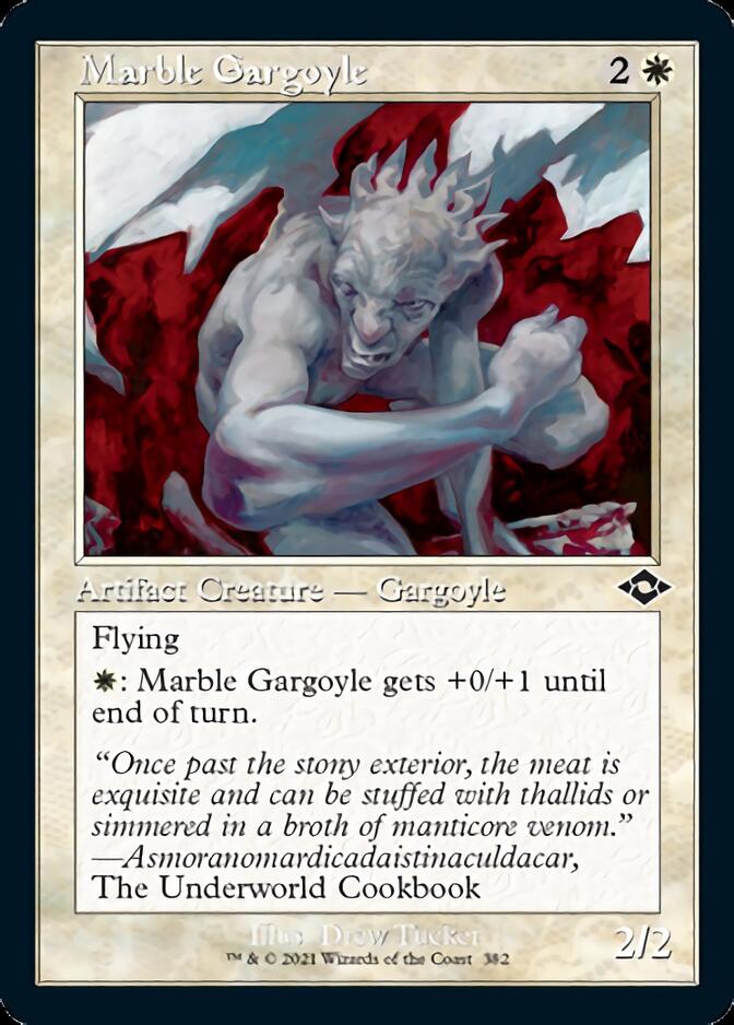 Marble Gargoyle (Retro Foil Etched) [Modern Horizons 2] | The CG Realm