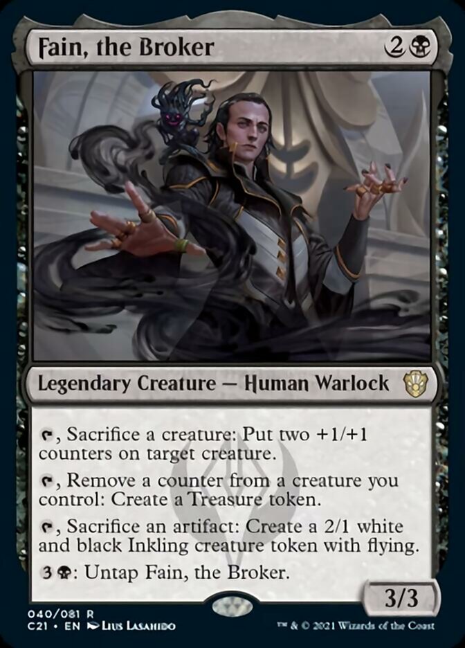 Fain, the Broker [Commander 2021] | The CG Realm